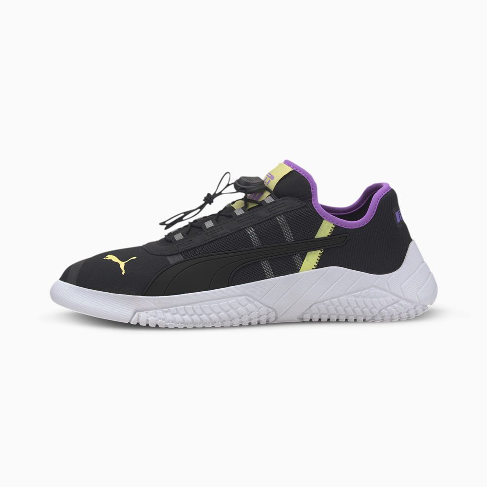 Puma Replicat-X 1.8 Pirelli Férfi Motorsport Cipő - Lila/Világos Zöld ( Hungary - OCZPA6180 )